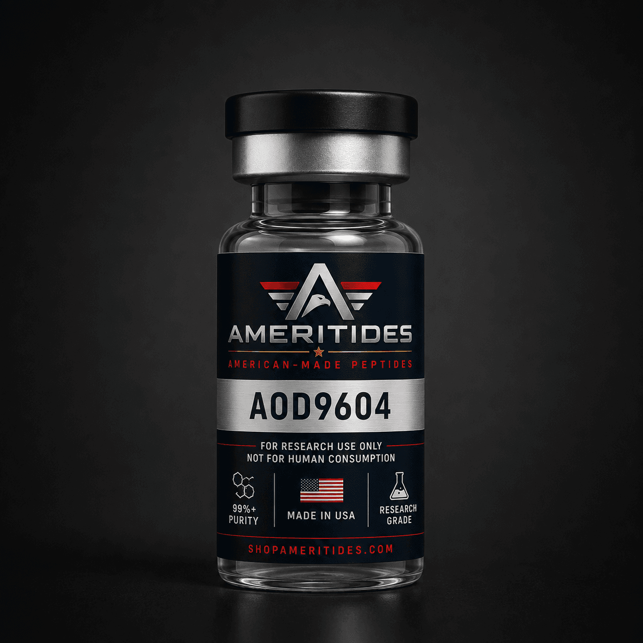 AOD9604 Ameritides research vial